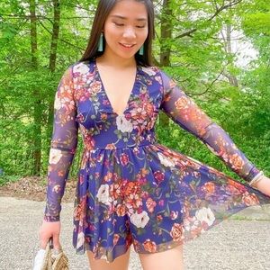Floral romper